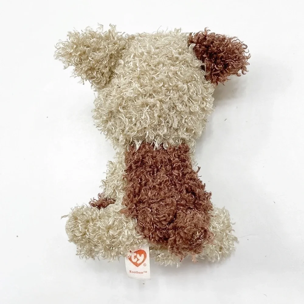 TY Rootbeer Beanie Baby puppy dog stuffed animal